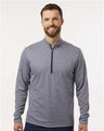 Adidas Men's Space Dyed Quarter-Zip Pullover - Adidas A593