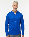 Adidas Men's Lightweight Quarter-Zip Hooded Pullover - Adidas A596