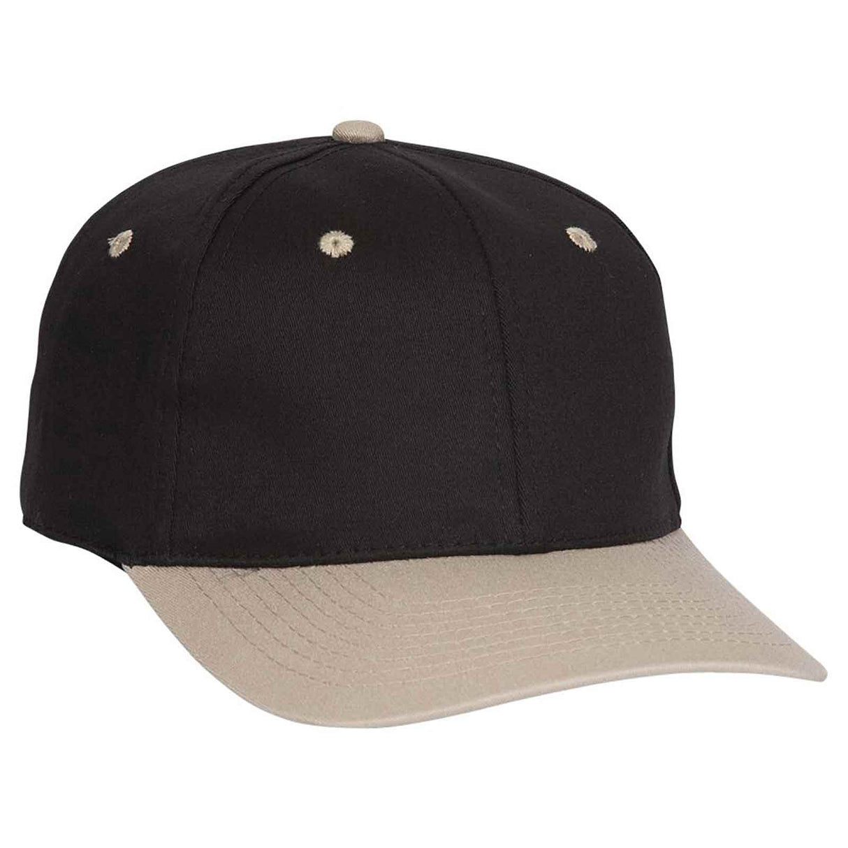 OTTO CAP® OTTO FLEX® Fitted 6 Panel Low Profile Baseball Cap OTTO 11-018
