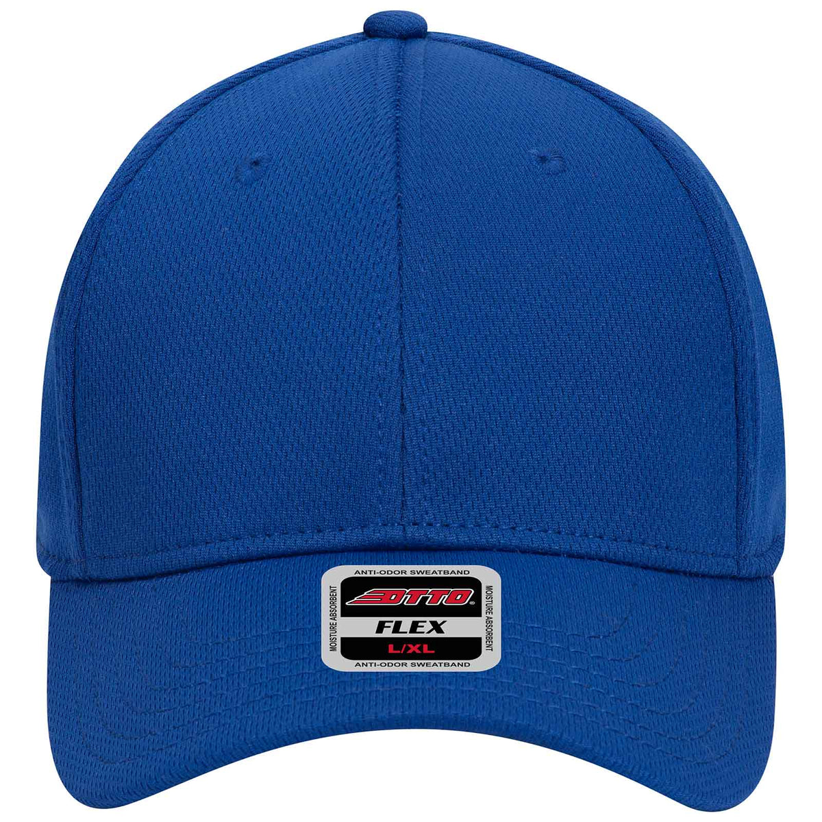 OTTO CAP "OTTO FLEX" 6 Panel Low Profile Baseball Cap OTTO 11-1162 Otto Cap 001 - Royal S/M