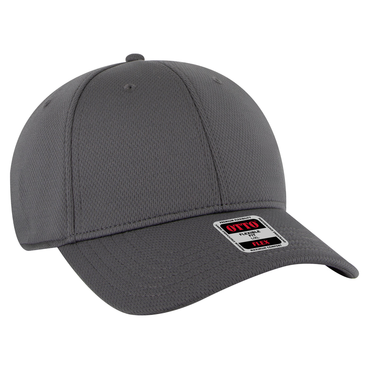 OTTO CAP® OTTO FLEX® Fitted 6 Panel Low Profile Baseball Cap OTTO 11-1162