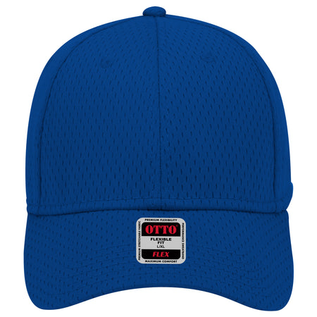 OTTO CAP "OTTO FLEX" 6 Panel Low Profile Baseball Cap OTTO 11-1168 Otto Cap 001 - Royal S/M