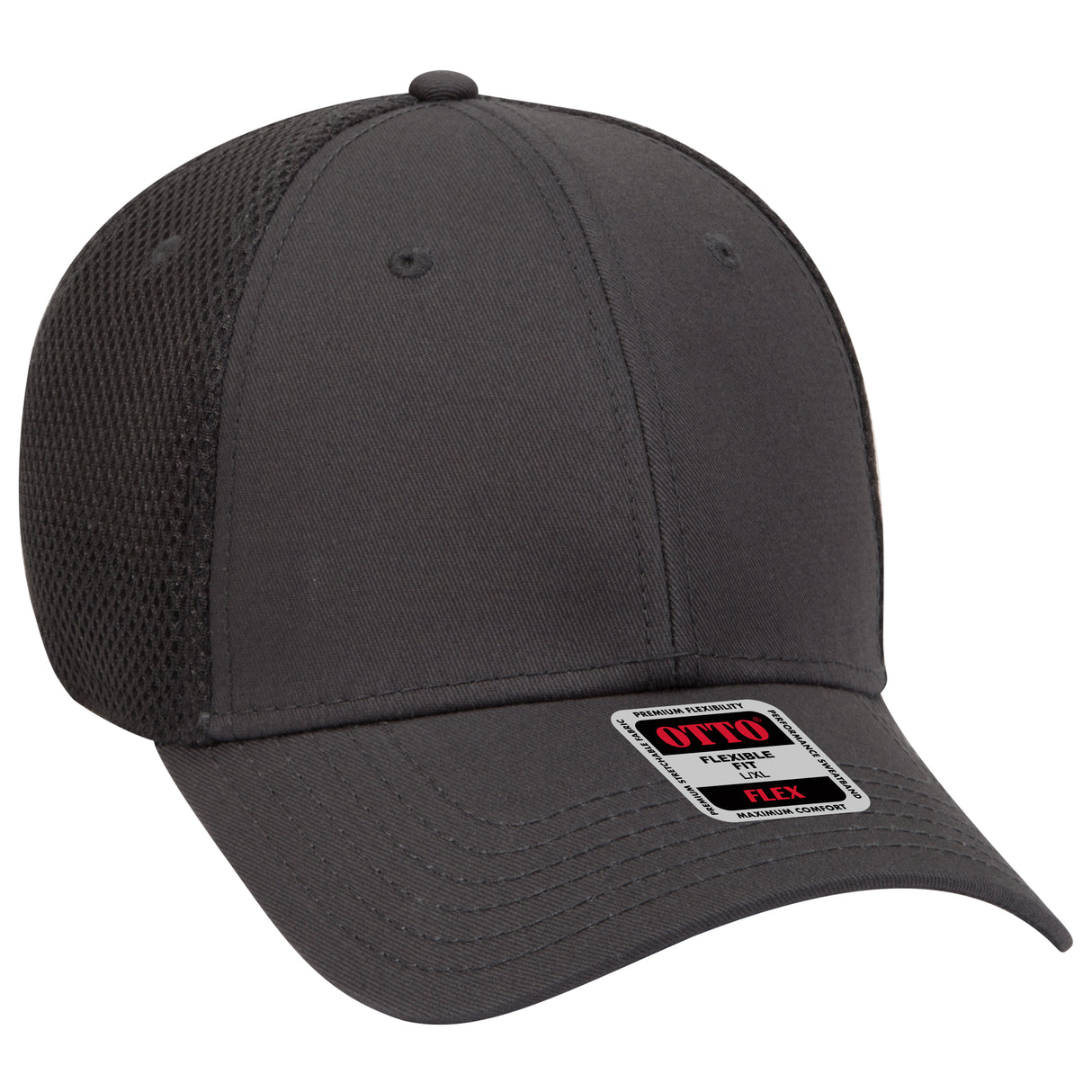 OTTO CAP® OTTO FLEX® Fitted 6 Panel Low Profile Baseball Cap OTTO 11-1169