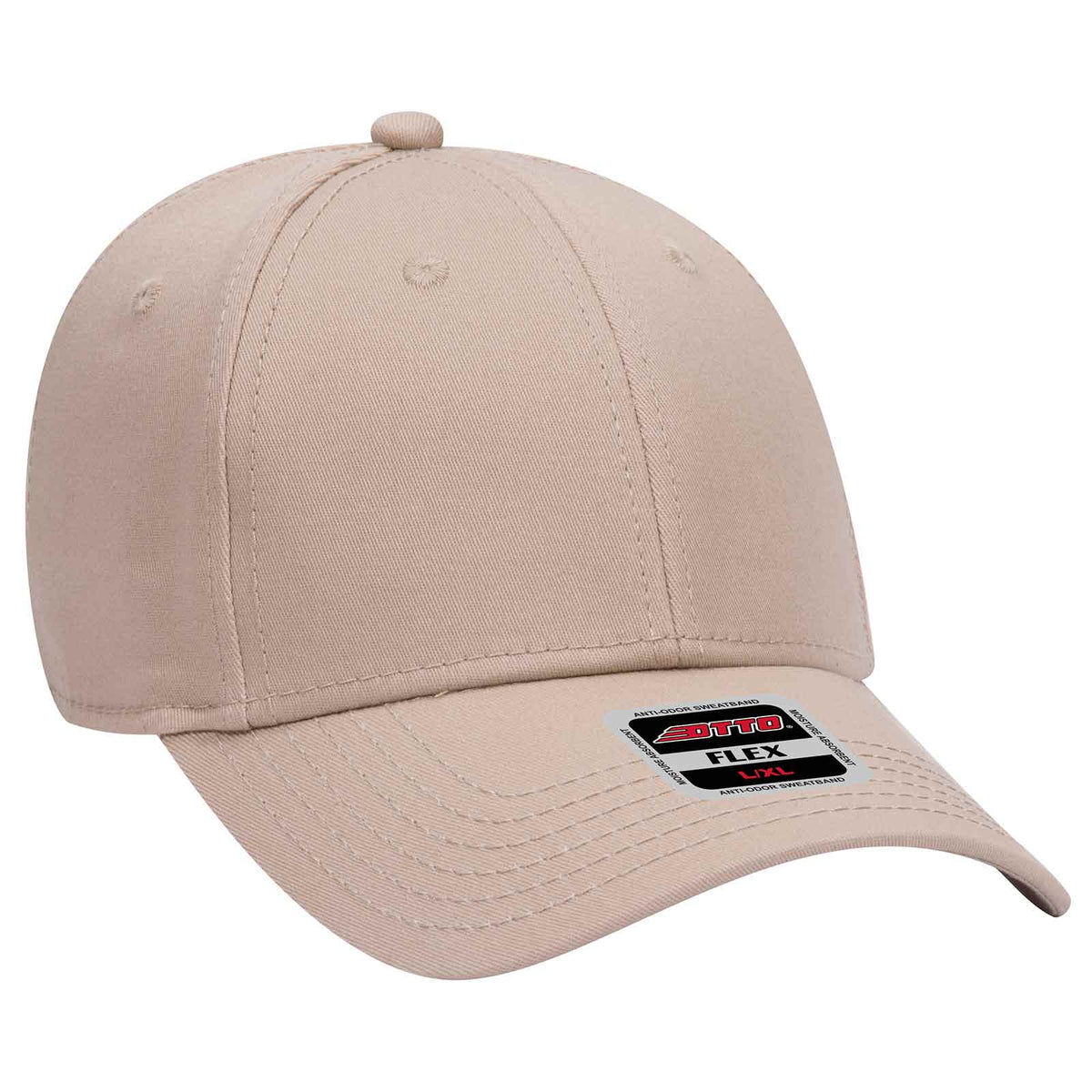 OTTO CAP® OTTO FLEX® Fitted 6 Panel Low Profile Baseball Cap OTTO 11-1170