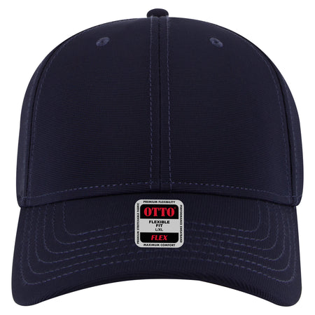 OTTO CAP "OTTO FLEX" 6 Panel Low Profile Baseball Cap OTTO 11-1172 Otto Cap 004 - Navy S/M