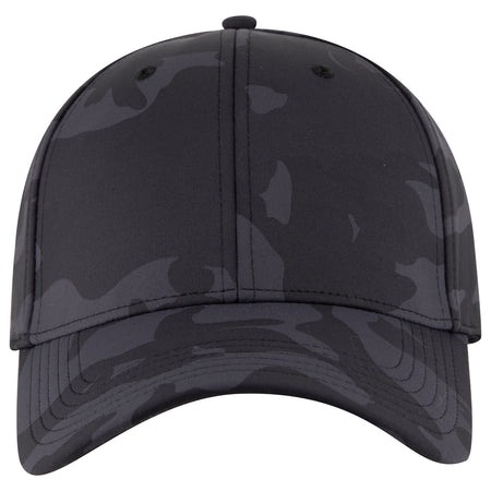 OTTO CAP "OTTO FLEX" 6 Panel Low Profile Baseball Cap OTTO 11-1172 Otto Cap 2503 - Ch.Gry/Blk L/XL