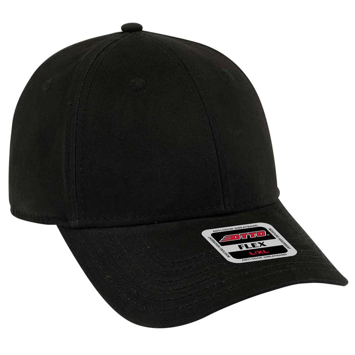 OTTO CAP® OTTO FLEX® Fitted 6 Panel Low Profile Baseball Cap OTTO 11-1205