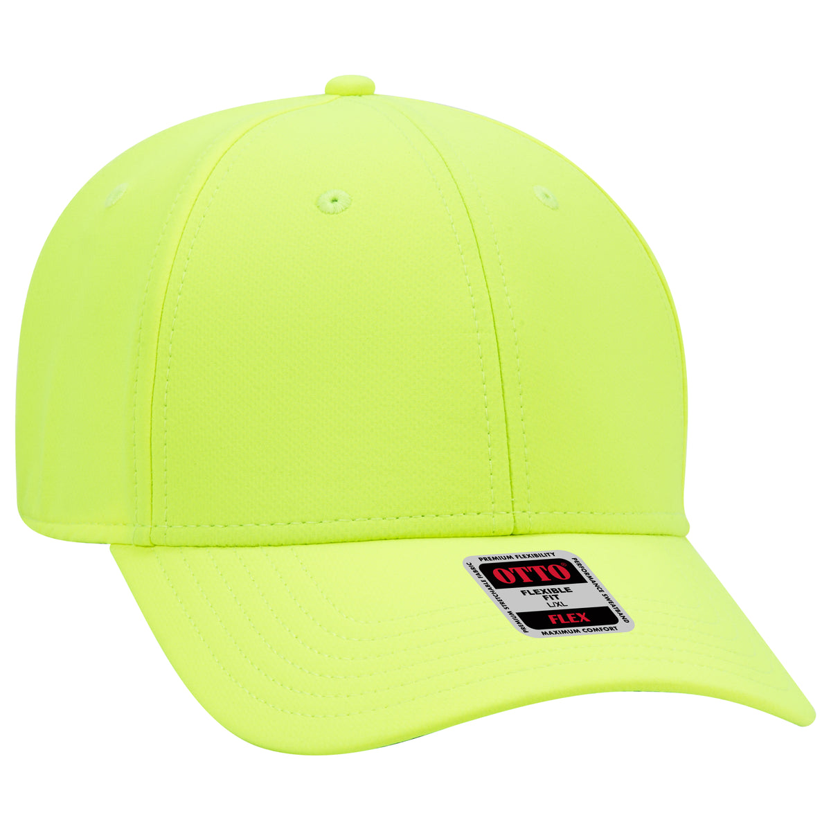 OTTO CAP® OTTO FLEX® Fitted UPF 50+ 6 Panel Low Profile Baseball Cap OTTO 11-1257