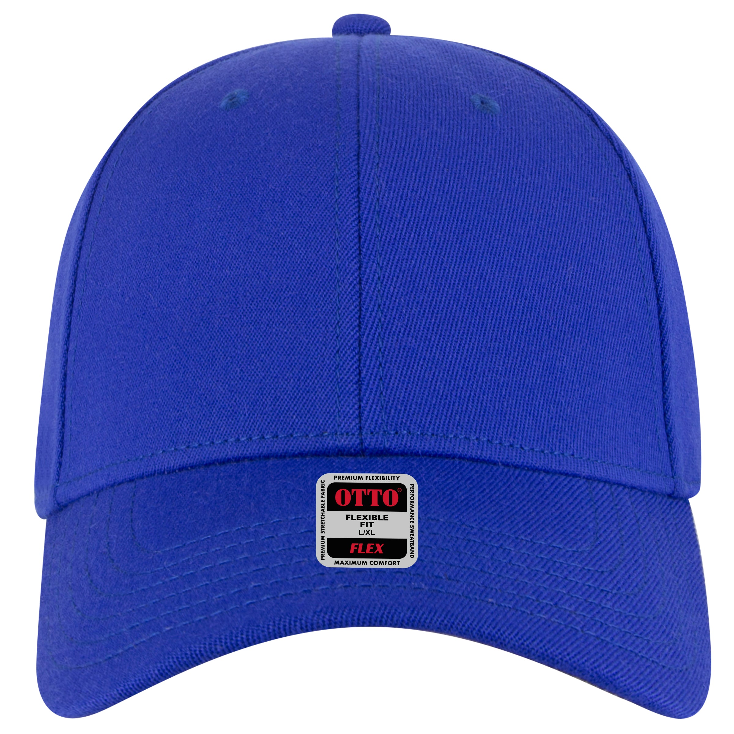 OTTO CAP "OTTO FLEX" 6 Panel Low Profile Baseball Cap OTTO 11-1328 Otto Cap 001 - Royal L/XL