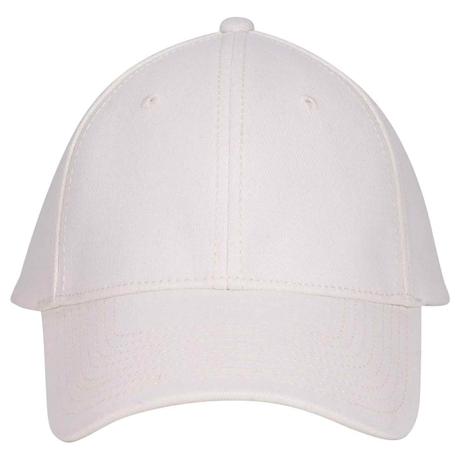 OTTO CAP "OTTO FLEX" 6 Panel Low Profile Baseball Cap OTTO 11-425 Otto Cap 016 - White S/M