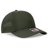 OTTO CAP® OTTO COMFY FIT® 6 Panel Mid Profile Perforated Baseball Cap OTTO 110-1