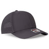 OTTO CAP® OTTO COMFY FIT® 6 Panel Mid Profile Perforated Baseball Cap OTTO 110-1
