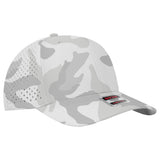 OTTO CAP® OTTO COMFY FIT® 6 Panel Mid Profile Perforated Baseball Cap OTTO 110-1