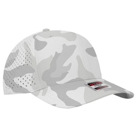 OTTO CAP® OTTO COMFY FIT® 6 Panel Mid Profile Perforated Baseball Cap OTTO 110-1