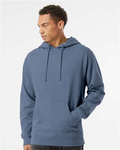 Independent Trading Co. Midweight Hooded Sweatshirt - Storm Blue - Independent Trading Co. SS4500 Independent Trading Co.