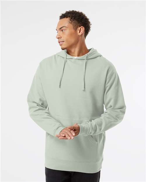 Independent Trading Co. Midweight Hooded Sweatshirt - Dusty Sage - Independent Trading Co. SS4500 Independent Trading Co.