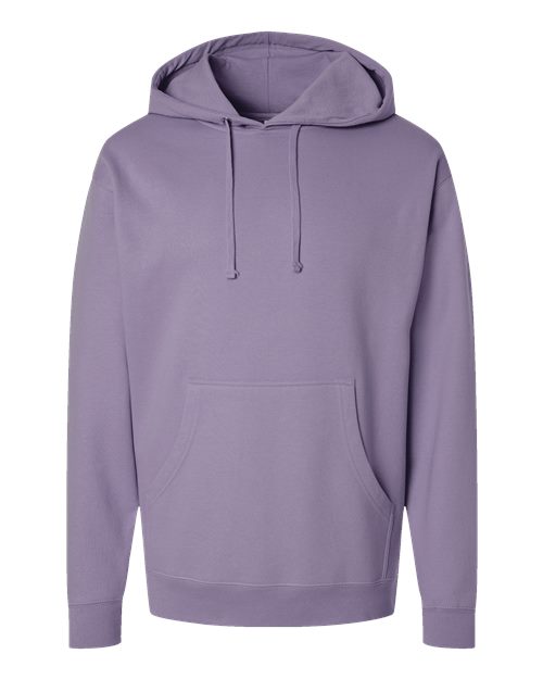 Independent Trading Co. Midweight Hooded Sweatshirt - Plum - Independent Trading Co. SS4500 Independent Trading Co.