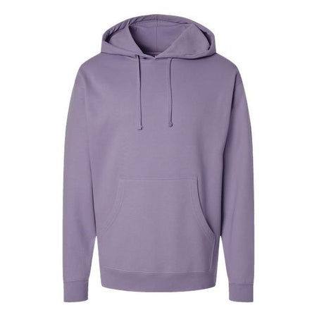 Independent Trading Co. Midweight Hooded Sweatshirt - Plum - Independent Trading Co. SS4500 Independent Trading Co.