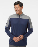 Adidas Men's Ultimate365 Lightweight Colorblocked Quarter-Zip Pullover - Adidas A552