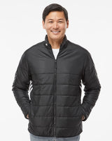 Adidas Men's 3-Stripes Puffer Full-Zip Jacket - Adidas A570