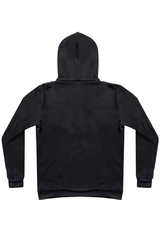 Royal Apparel 11055 Unisex Fashion Terry Pullover Hoodie - Black