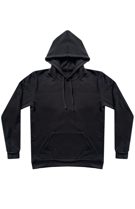 Royal Apparel 11055 Unisex Fashion Terry Pullover Hoodie - Black