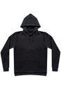 Royal Apparel 11055 Unisex Fashion Terry Pullover Hoodie - Black