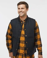 Independent Trading Co. Men's Insulated Canvas Workwear Vest - Independent Trading Co. EXP560V