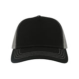 Atlantis Headwear Sustainable Canvas Cap - Atlantis Headwear RAPPER Atlantis Headwear Black/ Grey Adjustable