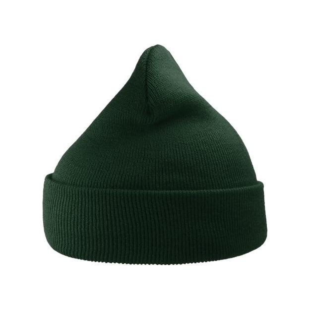 Atlantis Headwear Sustainable 12" Knit Beanie - Atlantis Headwear WIND Atlantis Headwear Bottle Green One Size