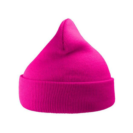Atlantis Headwear Sustainable 12" Knit Beanie - Atlantis Headwear WIND Atlantis Headwear Fuchsia Pink One Size