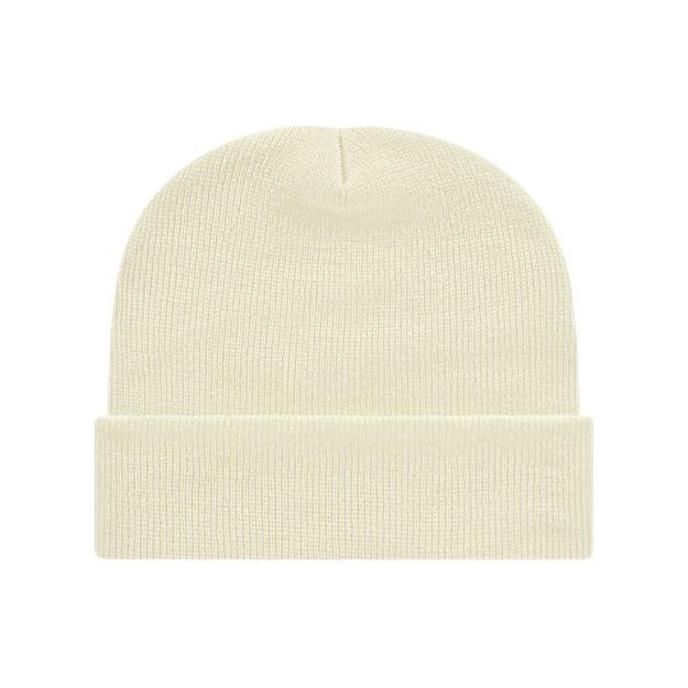 CAP AMERICA USA-Made 12" Cuffed Beanie - CAP AMERICA TKN24 CAP AMERICA Ivory One Size