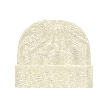 CAP AMERICA USA-Made 12" Cuffed Beanie - CAP AMERICA TKN24 CAP AMERICA Ivory One Size