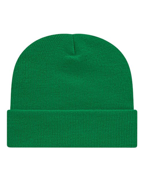 CAP AMERICA USA-Made 12" Cuffed Beanie - CAP AMERICA TKN24 CAP AMERICA True Kelly Green One Size