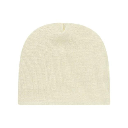 CAP AMERICA USA-Made 8 1/2" Beanie - CAP AMERICA TKN28 CAP AMERICA Ivory One Size