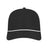 CAP AMERICA Athletic Rope Cap - CAP AMERICA i7256 CAP AMERICA Black/ White Adjustable