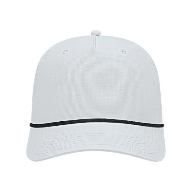 CAP AMERICA Athletic Rope Cap - CAP AMERICA i7256 CAP AMERICA White/ Black Adjustable