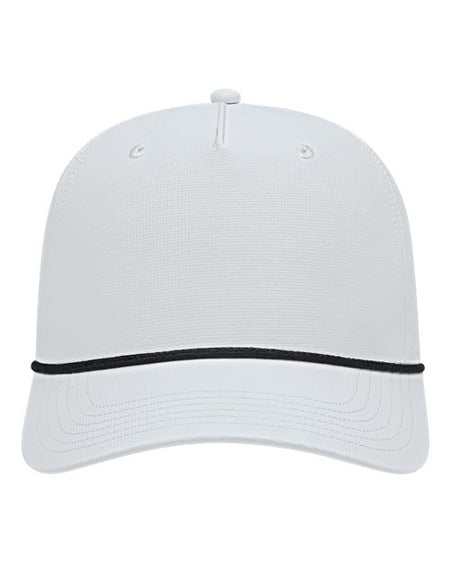 CAP AMERICA Athletic Rope Cap - CAP AMERICA i7256 CAP AMERICA White/ Black Adjustable