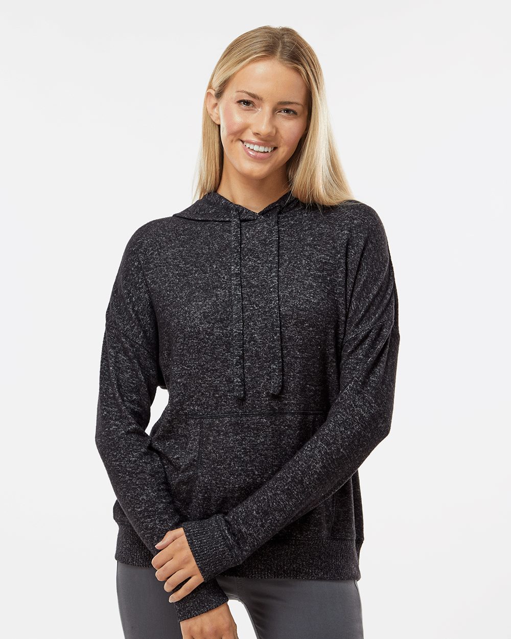 Boxercraft Women's Cuddle Fleece Hooded Sweatshirt - Boxercraft BW1501