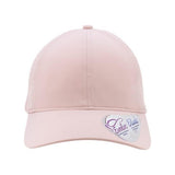 Infinity Her Women's Perforated Performance Cap - Infinity Her GABY Infinity Her Dusty Pink/ Floral Adjustable