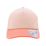 Infinity Her Women's Foam Trucker Cap - Infinity Her ROSIE Infinity Her Dusty Pink/ Pink/ Peachy Pink/ Butterfly Adjustable
