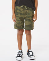 Independent Trading Co. Youth Lightweight Special Blend Fleece Shorts - Independent Trading Co. PRM16SRT