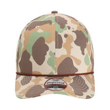 Imperial The Outtasite Cap - Imperial 5058 Imperial Frog Skin Camo/ Brown Adjustable