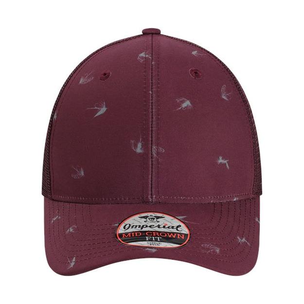 Imperial The Passenger Side Cap - Imperial 4074 Imperial Maroon Adjustable