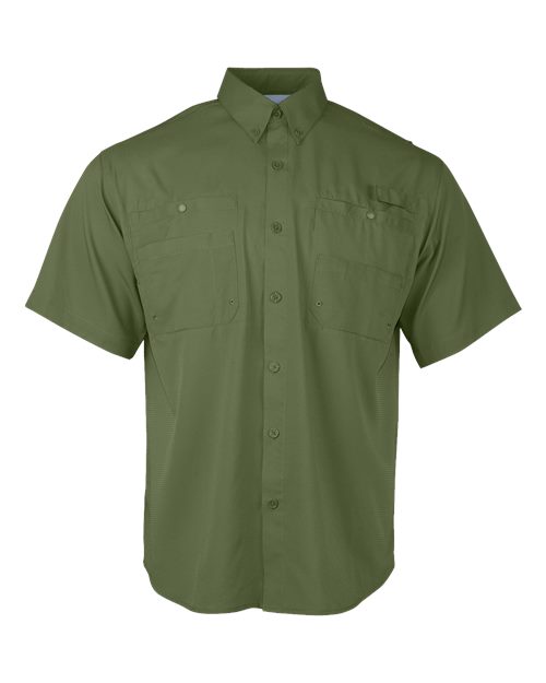 Paragon Men's Hatteras Performance Short Sleeve Fishing Shirt - Paragon 700