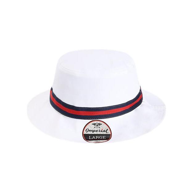 Imperial The Oxford Performance Bucket - Imperial 1371P Imperial White/ Navy/ Red One Size