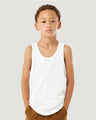 BELLA + CANVAS Youth Heather CVC Tank - BELLA + CANVAS 3480YCVC
