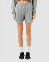 Bella + Canvas 3787 Women's Cutoff Fleece Shorts