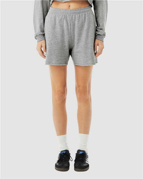 Bella + Canvas 3787 Women's Cutoff Fleece Shorts