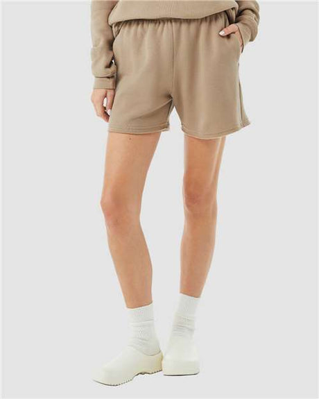 Bella + Canvas 3787 Women's Cutoff Fleece Shorts